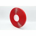 Halco Double-Sided Foam Tape, Transparent, 0.5 in x 36 yd, 1/32 in Tape Thick, Acrylic, Indoor Only 30212K